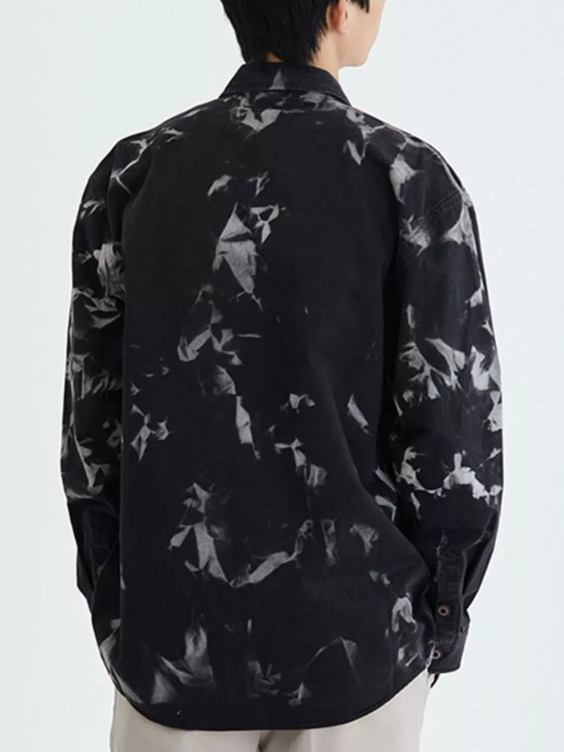 Men's Plus Size Printed Button Up Shirt Secondary image