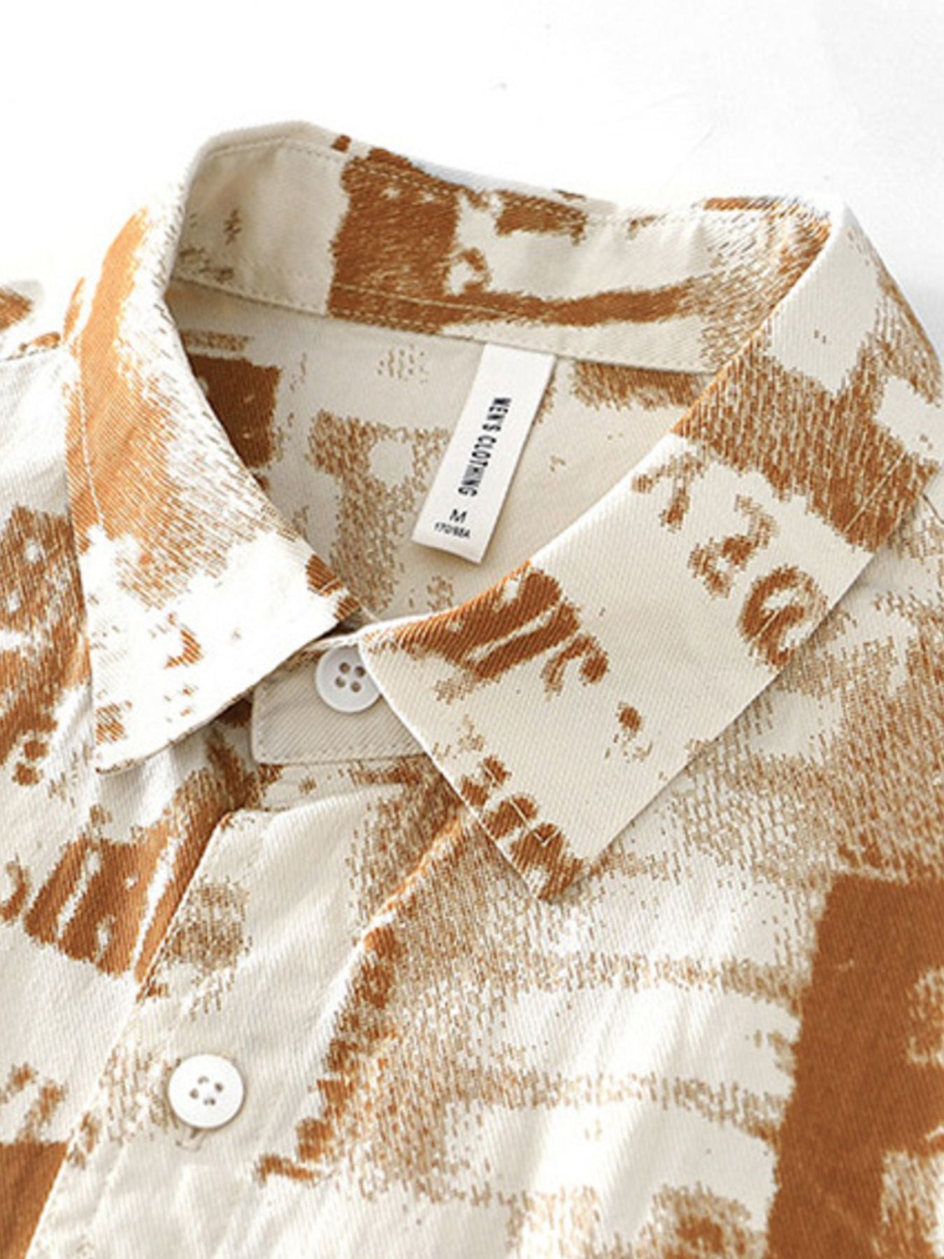 Men’s Printed Short Sleeve Shirt Casual Summer Style Secondary image
